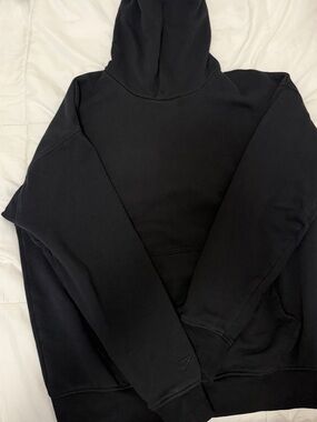 Gymshark Rest Day Black Hooded Sweatshirt